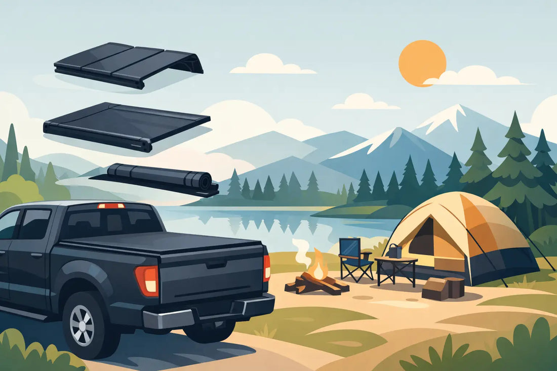 How to Choose a Truck Bed Cover for Camping