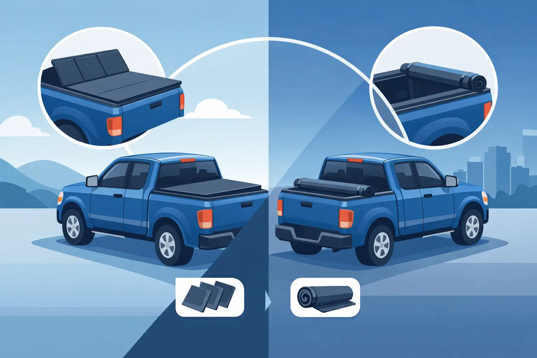 Tri Fold vs Roll Up Truck Bed Covers Compared
