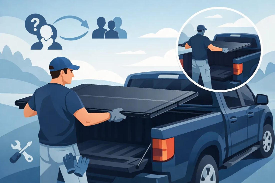 Can One Person Install a Tonneau Cover Alone?