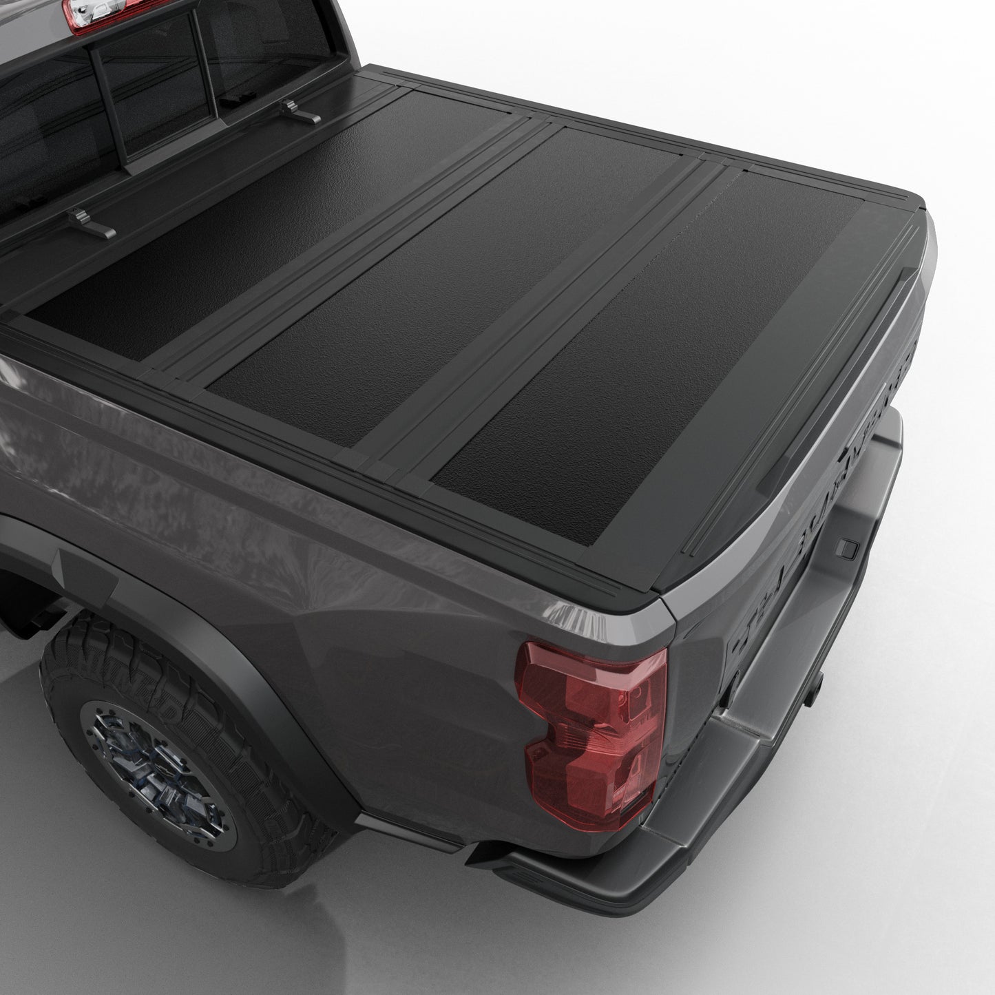 Chevy Colorado/GMC Canyon (2015–2025) - Tutel Low Profile Hard Shell Flip-Up Truck Bed Tonneau Cover - 5'3" Bed (62.7")