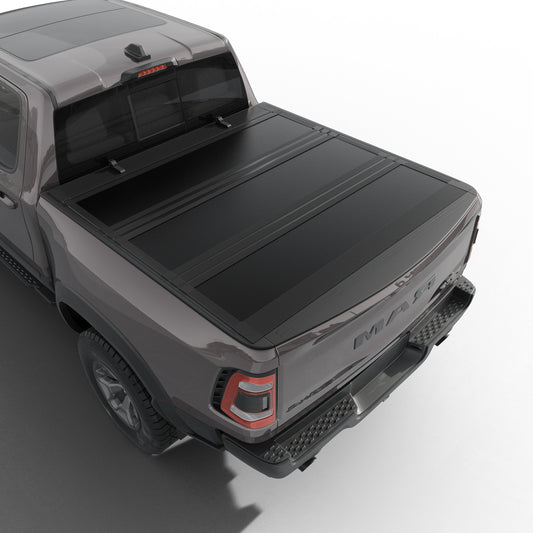 Dodge-Ram-1500-Tonneau-Cover-Low-Profile-Flip-Up-2009-2026-0