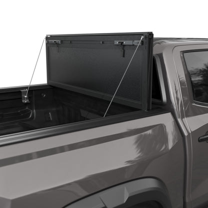 Chevy Silverado/GMC Sierra (2019-2026) - Tutel Low Profile Hard Shell Flip-Up Truck Bed Tonneau Cover