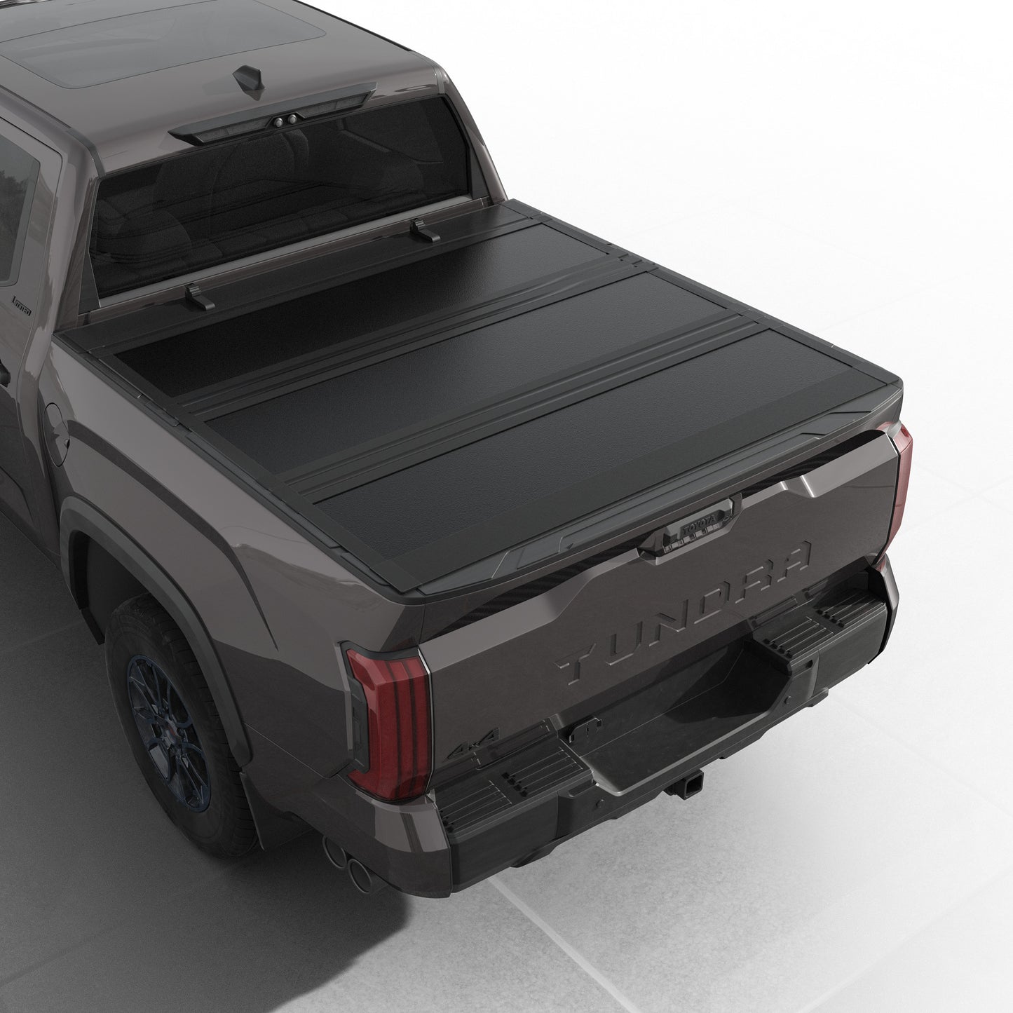 Toyota Tundra - Tutel Low Profile Hard Shell Flip-Up Truck Bed Tonneau Cover