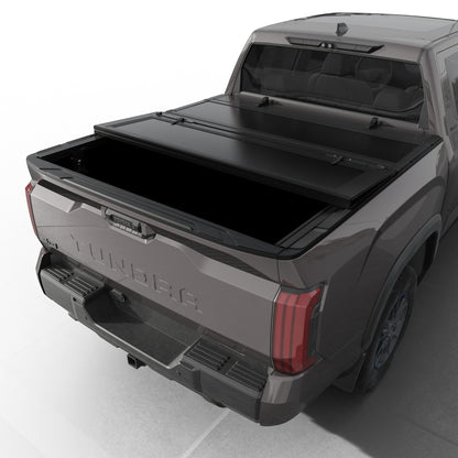 Toyota Tundra - Tutel Low Profile Hard Shell Flip-Up Truck Bed Tonneau Cover