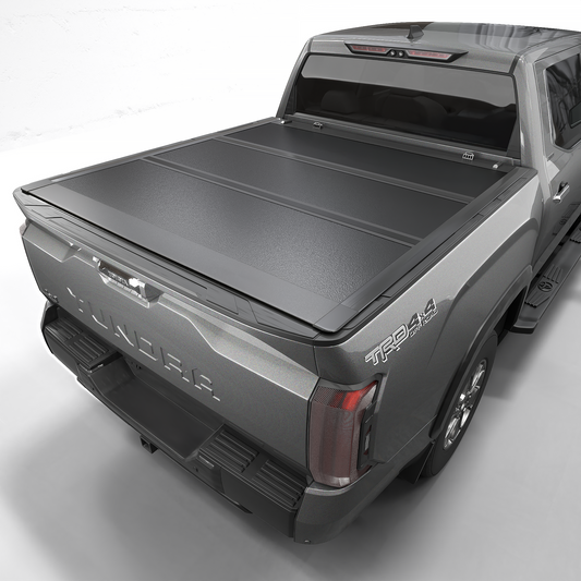 Toyota Tundra (2022-2025) - Tutel Low Profile Hard Shell Folding Truck Bed Tonneau Cover