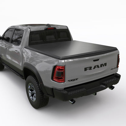 Dodge Ram 1500 - Soft Trifold Truck Bed Tonneau Cover - Without Ram Box - 2002 - 2025