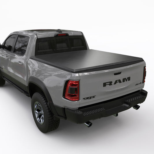 Dodge Ram 1500 - Soft Trifold Truck Bed Tonneau Cover - Without Ram Box - 2002 - 2025