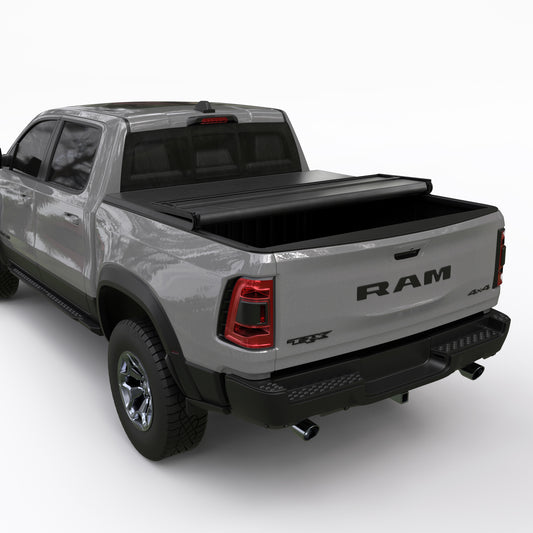 Dodge Ram 1500 - Soft Trifold Truck Bed Tonneau Cover - Without Ram Box - 2002 - 2025
