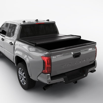 Toyota Tacoma - Soft Trifold Truck Bed Tonneau Cover - w/OE Track System