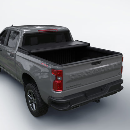 Chevy Silverado/GMC Sierra (2019-2025) - Soft Trifold Truck Bed Tonneau Cover