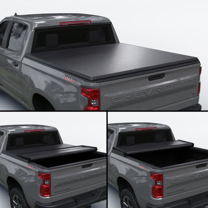 Chevy Silverado/GMC Sierra (2019-2025) - Soft Trifold Truck Bed Tonneau Cover