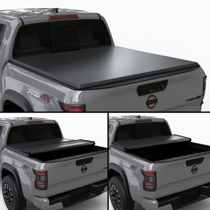 Nissan Frontier (2005-2025) 5' Bed (60") - Soft Folding Truck Bed Tonneau Cover