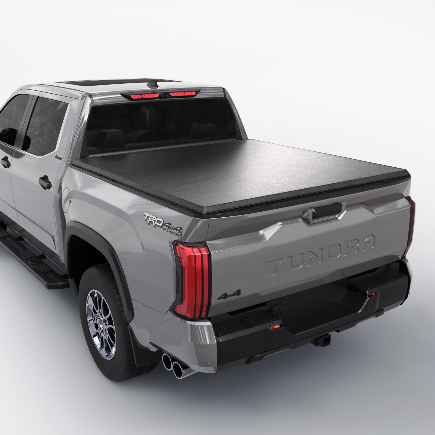 Toyota Tundra - Soft Trifold Truck Bed Tonneau Cover - With OE Rail System