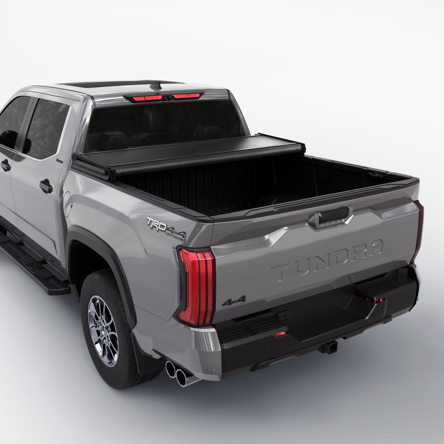 Toyota Tundra - Soft Trifold Truck Bed Tonneau Cover - With OE Rail System