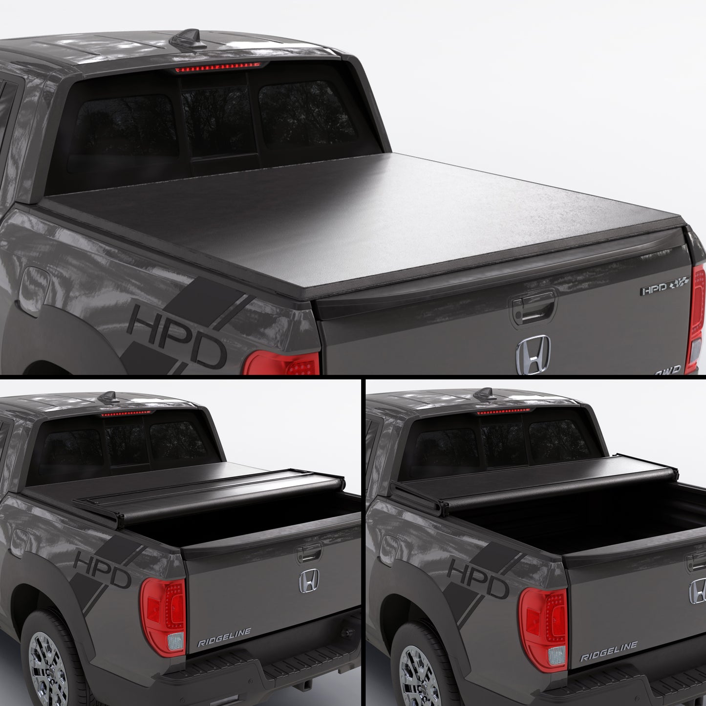Honda Ridgeline (2017-2025) 5' Bed (64") - Soft Folding Truck Bed Tonneau Cover